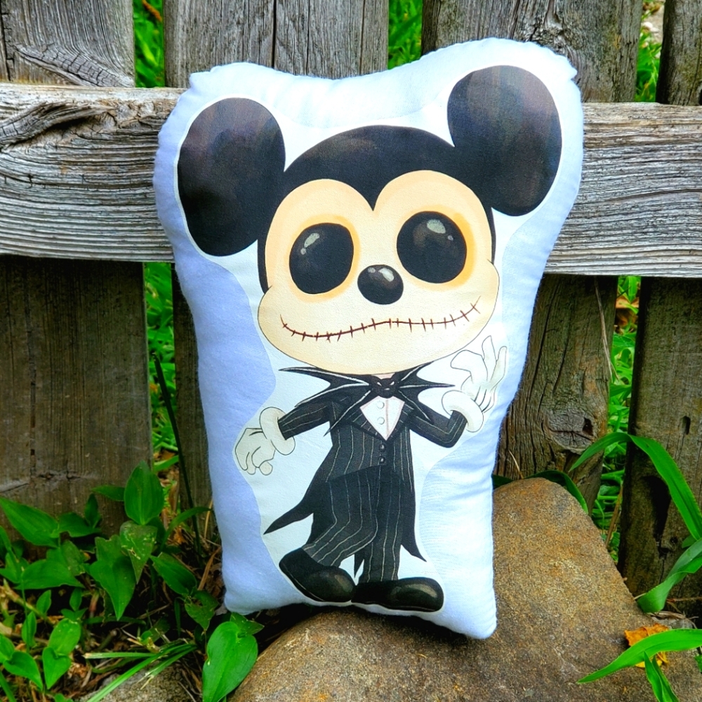 Jack Mouse Pillow Pal. New.